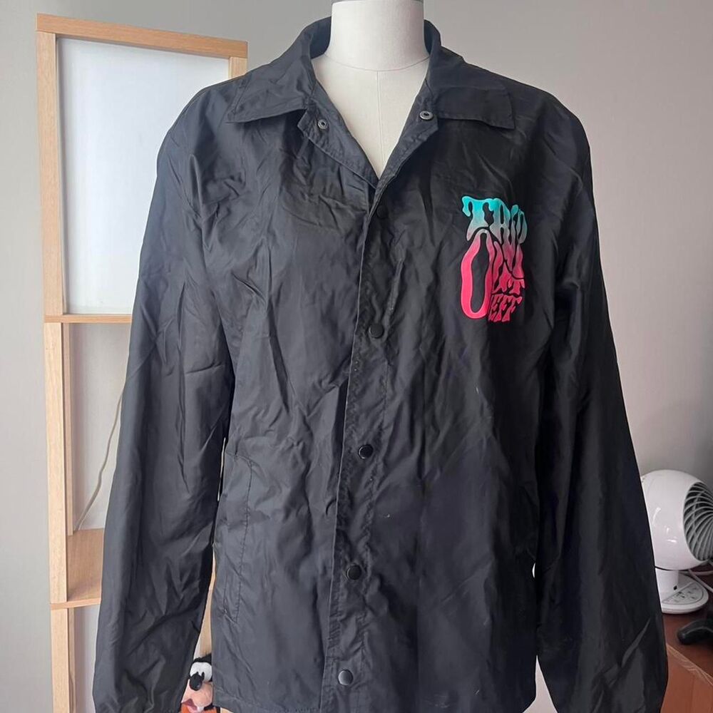 Neff Men's Black Rain Jacket